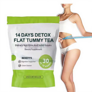 Té Adelgazante Ausreson <span class=keywords><strong>de</strong></span> Marca Privada al Mejor Precio, Té Verde Detox para un Vientre Plano en <span class=keywords><strong>14</strong></span> Días, Suplementos Herbales - Product Image 1