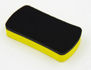 Effaceur magique personnalisé avec surface de <span class=keywords><strong>feutre</strong></span>, outil de nettoyage pour <span class=keywords><strong>tableau</strong></span> noir, chiffon bon marché, EVA, 2019, jaune, vert, rouge, bleu, OEM - Product Image 4