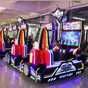 เครื่องเกมอาร์เคดแบบหยอดเหรียญเชิงพาณิชย์ Star Fantasy Fighter Racing ได้รับการรับรองมาตรฐาน CE - Product Image 2