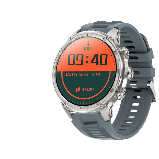 Men's Large Screen V99 Smart Outdoor Sports Watch for Bluetooth IPS Display Heart Rate Blood Pressure Monitoring IOS IP67