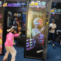 Simulateur de salle de jeu de tir VR multijoueur Machine d'arcade Réalité mixte VR Parc d'attractions à thème Utilisation en intérieur avec Fun Ride