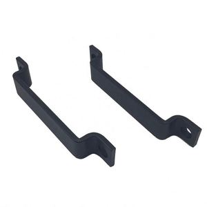 Poignée de porte coulissante WEKIS en acier carbone noir mat pour portes de grange, entrepôt/atelier/appartement, installation facile - Product Image 5