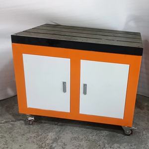 Taraudeuse de perçage M24 à double rotation de tête de puissance de servomoteur semi-automatique avec établi - Product Image 3