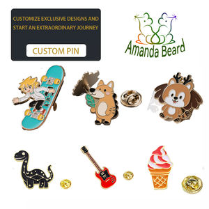 Progetta il tuo smalto spille morbide Anime cartoni animati e spille personalizzate a tema Horror - Product Image 5