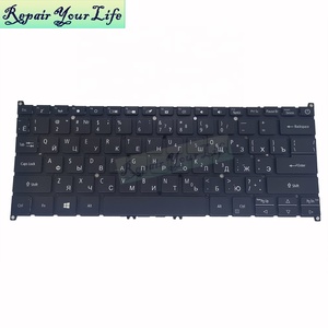 RU backlit คีย์บอร์ดแล็ปท็อปสำหรับ <span class=keywords><strong>ACER</strong></span> SF514-52 <span class=keywords><strong>Sf314</strong></span>-42 Swift 3 <span class=keywords><strong>Sf314</strong></span>-57 N19H4 <span class=keywords><strong>Sf314</strong></span>-59-51m4 TravelMate X514-<span class=keywords><strong>51</strong></span> X5 TMX514-51T-703H - Product Image 1
