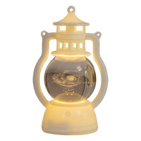 Lanterne en forme de poney moderne, créative et minimaliste, alimentée par piles, pour la décoration du salon, ambiance lumineuse nocturne, lampe de table