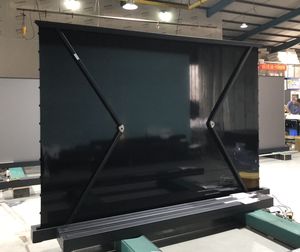 Écran de projecteur vidéo à longue portée obsidienne clr rejetant la lumière ambiante de 120 pouces - Product Image 6