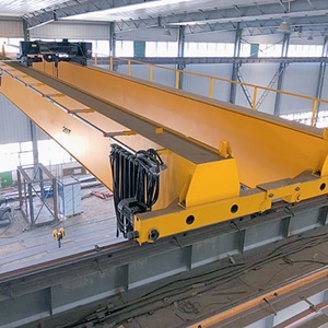 رافعة علوي واسعة النطاق مزدوجة المعيار الأوروبي 20 طن نوع رافعة علوي مع جهاز تحكم عن بعد لاسلكي - Product Image 5