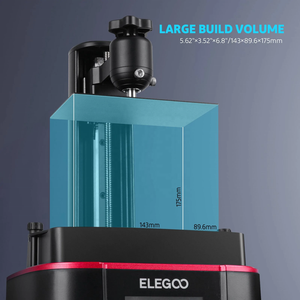 Elegoo Wholesale <strong>MARS</strong> <strong>3</strong> <strong>Pro</strong> 4K MONO 143*89.6*175mm LCD Resin 3D PRINTER Impresora 3D - Product Image 3