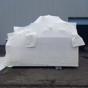 Chất lượng cao 230micron <span class=keywords><strong>PE</strong></span> nhiệt thu nhỏ phim ảnh <span class=keywords><strong>UV</strong></span> bảo vệ trắng đúc thổi nhựa thu nhỏ bọc cho các thiết bị - Product Image 5