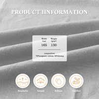 Tissu unique en mélange de coton biologique et de chanvre: imprimé numériquement, durable, durable. Loungewear des enfants, coutume en vrac, prix usine