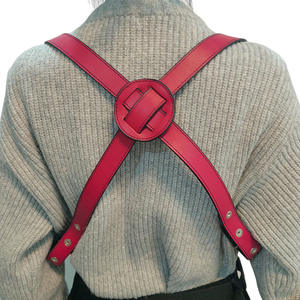 Groothandel Universele Roze Lederen Schouderpistoolholster Met 2 Tijdschriftenzak Verborgen Tactische Onderarmgeweerhouder Voor Dames - Product Image 3