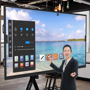 Panel de Pantalla Táctil Interactiva de 75 Pulgadas con 40 Puntos de Contacto para Salas de Reuniones, Educación, Pizarra Digital, Sistema Operativo Android 14.0, Precio al por Mayor - Product Image 1
