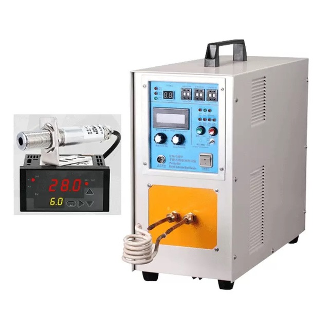 Best 15KW 35KW High Frequency Induction Heating Machine Industrial Energy Saving Competitive Price for Heat Treatment Furnace