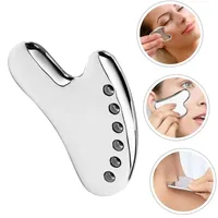 1 pièce Grattoir Gua Sha en acier inoxydable pour massage corporel, thérapie des fascias et libération myofasciale, outil de physiothérapie