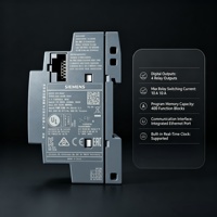 Módulo PLC 6ED1052-1HB08-0BA1 LOGO 24RCE, Módulo Lógico 8DI/4DO 24V AC/DC, Controlador Industrial