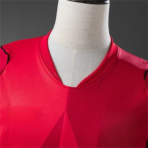 Milli Takım Ev Sahibi Futbol Forması Taraftar Versiyonu Unisex Kısa Kollu Retro Stil Hızlı Kuruyan Nefes Alabilen %100 Polyester - Product Image 5