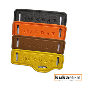 Etiqueta de Marca de Ropa Personalizada de Alta Calidad en Cuero PU Sintético con Logotipo Personalizado, Termoadhesiva, Lavable, Colores y Tamaños Personalizables - Product Image 3