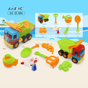 LASIVE TOYS Kit <span class=keywords><strong>de</strong></span> jeu aquatique pour la <span class=keywords><strong>plage</strong></span>, très populaire, ensemble coloré multi-pièces, bords lisses, jouets <span class=keywords><strong>de</strong></span> sable durables pour enfants - Product Image 2