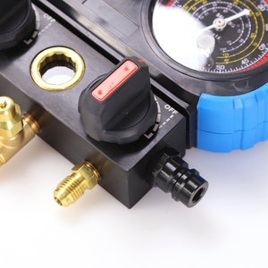 Nouveaux produits <span class=keywords><strong>Promaker</strong></span>, livraison rapide en 7 jours, jeu de manomètres, manomètre de pression de collecteur, R22 R134a R410A R404A - Product Image 5