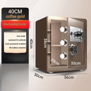 Tùy Chỉnh H40Cm Chống Trộm Treo Tường Lưu Trữ Box Với Key Khóa Chất Lượng Cao Home Tài Chính Phòng Két - Product Image 3