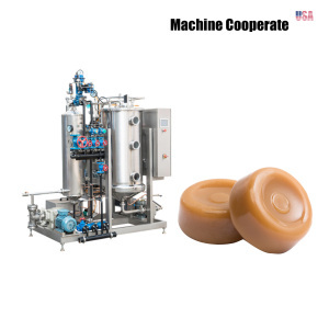 Machine de moulage de limonade double couleur pour fruits tropicaux Ligne de production de bonbons en gelée de cristal Noyau PLC en état neuf et usagé - Product Image 4