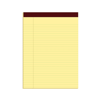 Bloc-notes juridique personnalisé A4a5a6 Règle juridique Papier 50 feuilles bloc-notes pour le bureau