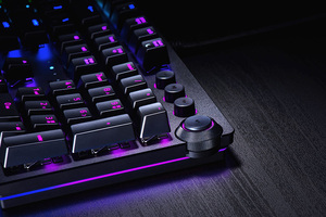 <span class=keywords><strong>Razer</strong></span> Huntsman คีย์บอร์ดเกมระดับ Elite สวิตช์คีย์บอร์ดที่รวดเร็ว สวิตช์แสง Chroma RGB แสงแม่เหล็กที่วางข้อมือตุ๊กตา - Product Image 4