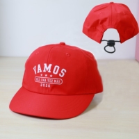 Casquette de baseball à 6 panneaux en tissu imperméable à bord court, impression numérique personnalisée, livraison directe d'usine