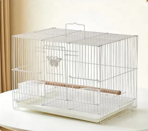 Kuşlar için çok kuş ev istiflenebilir kafes yetiştiriciliği için çin katlanabilir büyük güvercin kanarya kuş kafesi - Product Image 2