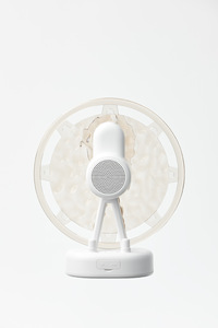 Lampe d'ambiance LED rechargeable en forme de Grande Roue avec projecteur d'ondes océaniques, fonctions de <span class=keywords><strong>bruit</strong></span> blanc et d'aide au sommeil, et haut-parleur Bluetooth - Product Image 2