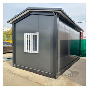 Maison conteneur extensible en panneaux sandwich, à prix abordables, pour extérieur, avec structure démontable, utilisable comme entrepôt, salon ou atelier - Product Image 1