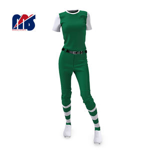 Design personnalisé 100% polyester pleine sublimation baseball uniforme manches courtes Chemise Jeunes Adultes Enfants softball Uniforme - Product Image 2