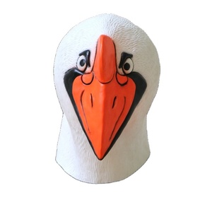 Máscaras de Látex de Animales <span class=keywords><strong>para</strong></span> Disfraces de Navidad y <span class=keywords><strong>Halloween</strong></span> <span class=keywords><strong>para</strong></span> Niños, Máscaras Faciales Completas, Aterradoras y Divertidas - Product Image 3