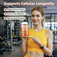 Gummies liposomales NAD+ à marque privée, collagène, biotine, resvératrol, vitamine E, réparation cellulaire, soutien métabolique et énergétique, pour nouveau-nés