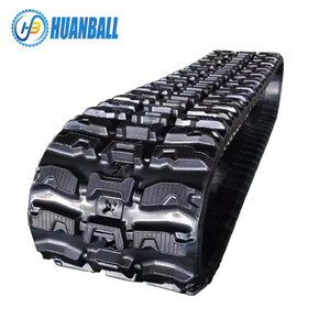 Chenilles en caoutchouc de qualité supérieure B450x86x58Q <span class=keywords><strong>Q</strong></span> Tread pour chargeuses compactes <span class=keywords><strong>John</strong></span> Deere Kubota Gehl - Product Image 1