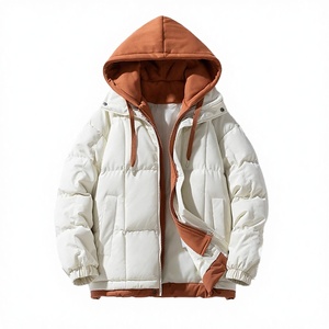 Manteau épais décontracté imperméable en polyester enduit pour homme – Prix de gros personnalisé, liquidation de stock, chaud et chauffant, fermeture éclair, idéal pour la randonnée - Product Image 3