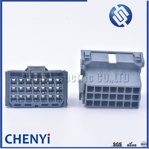 Konektor amplifier daya mobil 21 Pin laki-laki atau perempuan konektor Plug Amplifier <span class=keywords><strong>Audio</strong></span> otomotif 8-968975-2-967630 - Product Image 6