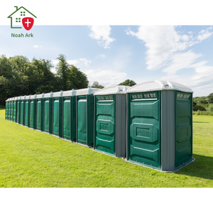 Toilettes préfabriquées portables en panneaux sandwich durables pour le camping en plein air, installation rapide et mobile - Product Image 2