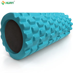 Huayi haute qualité Muscle Relax exercice à domicile prix usine grille personnalisée rouleau en mousse massant Eva Yoga rouleau en mousse pour l'exercice - Product Image 6