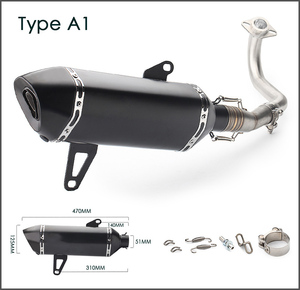 Tubo de <span class=keywords><strong>Escape</strong></span> delantero <span class=keywords><strong>para</strong></span> motocicleta, sistema completo de <span class=keywords><strong>Escape</strong></span> DB Killer <span class=keywords><strong>para</strong></span> YAMAHA <span class=keywords><strong>XMAX</strong></span> <span class=keywords><strong>300</strong></span> XMAX250 - Product Image 2