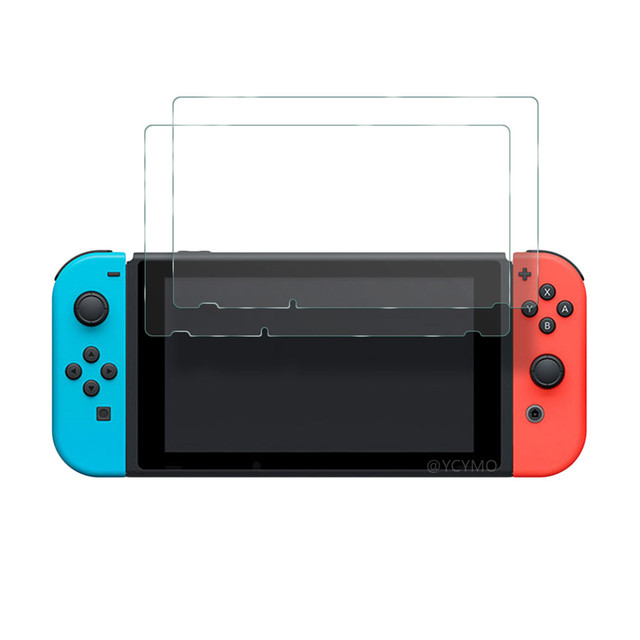 2 Pack Anti Glare Game Console Accessories Tempered Glass Screen Protector for Nintendo Switch 2 2025 7.9 Inch Protective Film