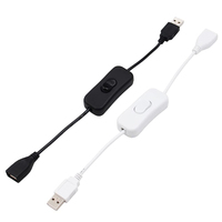 0,3 m 303 Rocker Toggle Line USB-Schalter EIN/AUS Verlängerung kabel für LED-Streifen USB-Lampe Hub Fan Arduino Mikrofon MIC