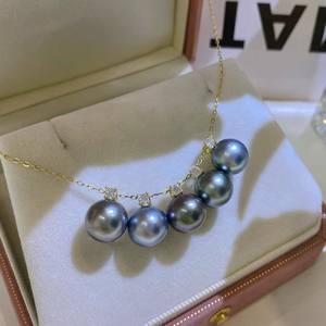 จี้เงินแท้ S925 รุ่น Wenchi 31203DIY ขนาด 10-12 มม. สำหรับใส่ไข่มุกธรรมชาติ 100% แบบเจ้าหญิง  พร้อมสร้อยคอ  ผลิตในจีน - Product Image 3