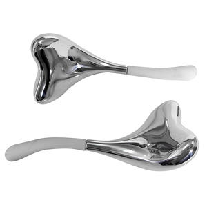 Outils de beauté pour le visage, cuillère cryogénique et Gua Sha 2 en 1, forme de cœur, bâton cryogénique sirène avec <span class=keywords><strong>gel</strong></span> à l'intérieur, imperméable, écologique - Product Image 4