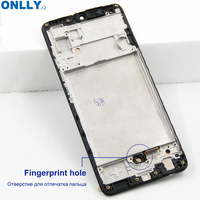 Handy-Ersatzteile Incel TFT OLED A325 Touchscreen mit Fingerabdruck-Rahmen A32 4G LCD-Display für Samsung