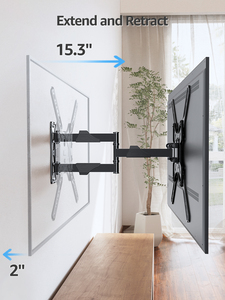 26-60 <strong>Inch</strong> <strong>TV</strong> <strong>Bracket</strong> with Swivel Tilting Extension Level Adjustment Full Motion <strong>TV</strong> <strong>Wall</strong> Mount - Product Image 2