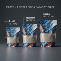 Sachet Doypack Zippé Recyclable à Fond Plat, Imprimé Numérique, Design Vibrant, en Matière Biologique Alternative, pour Café en Poudre