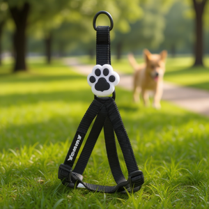 Yommy Pet Harness Adjustable 30-40cm For Dogs With Paw Design - Product Image 3