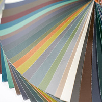 Feuilles de cuir artificiel non tissé en PVC avec fauteuil en PU synthétique Rexine Tapis thermoformés Roll Antifouling